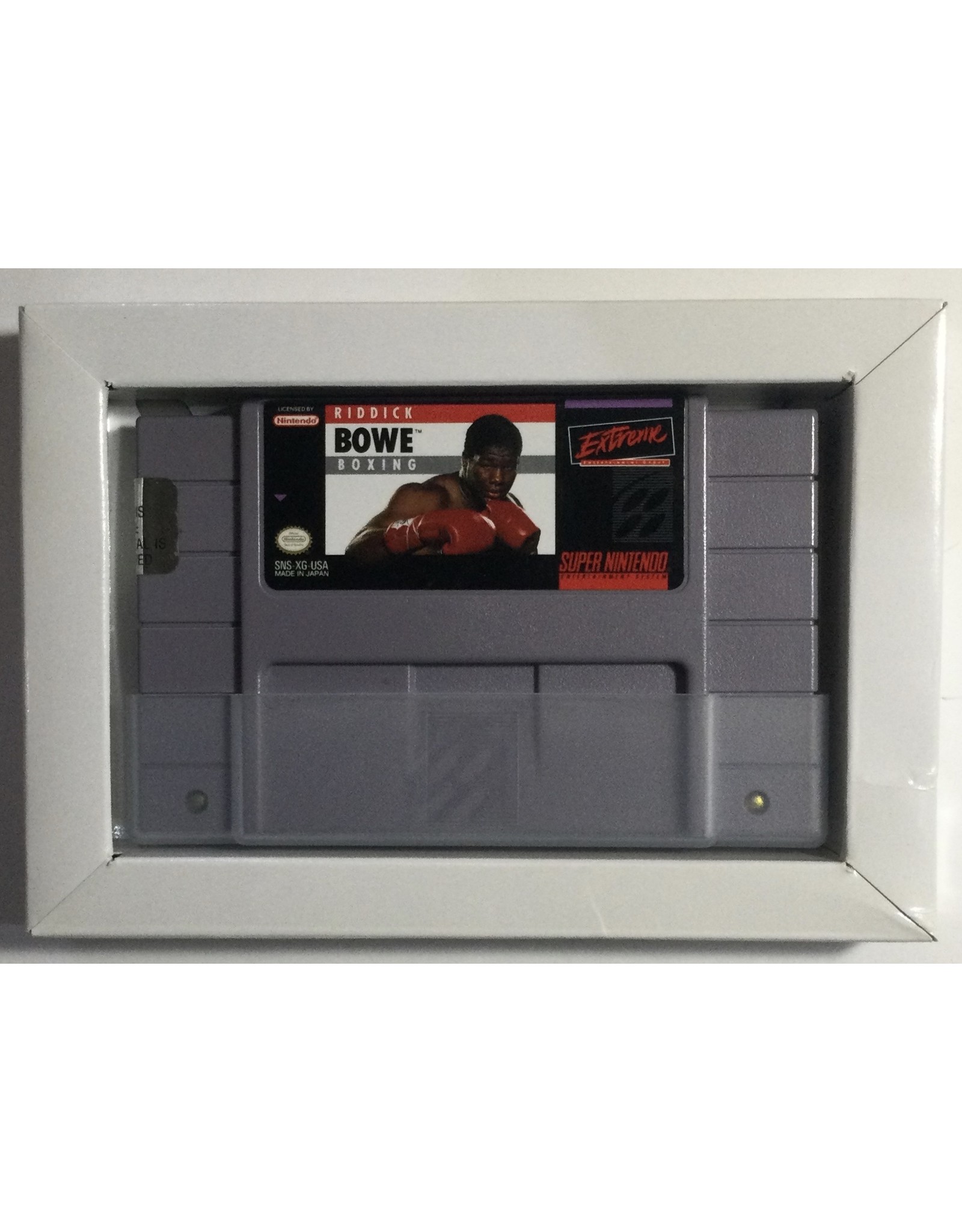 EXTREME ENTERTAINMENT GROUP Riddick Bowe Boxing for Super Nintendo Entertainment System (SNES) - CIB