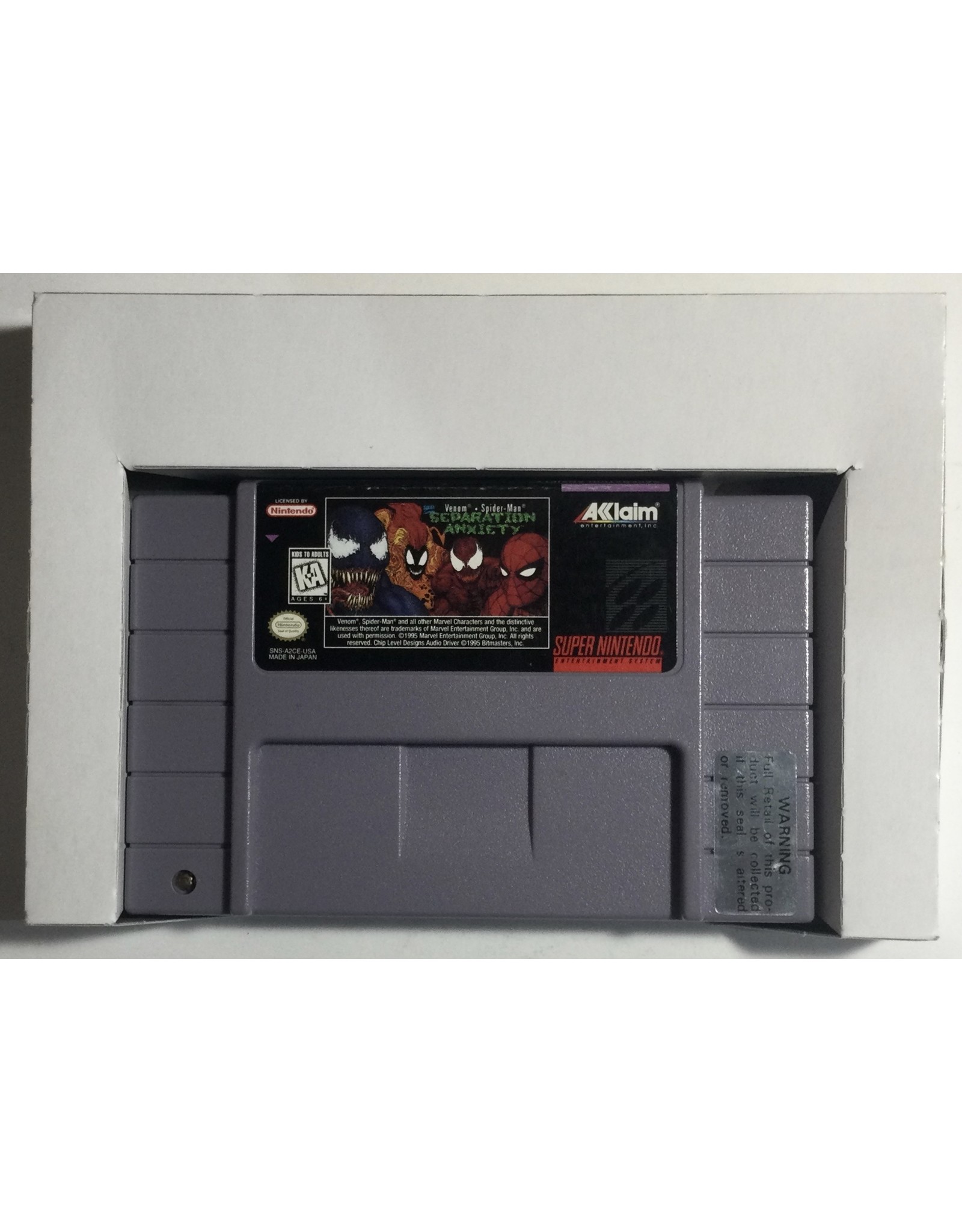 ACCLAIM Separation Anxiety for Super Nintendo Entertainment System (SNES) - CIB