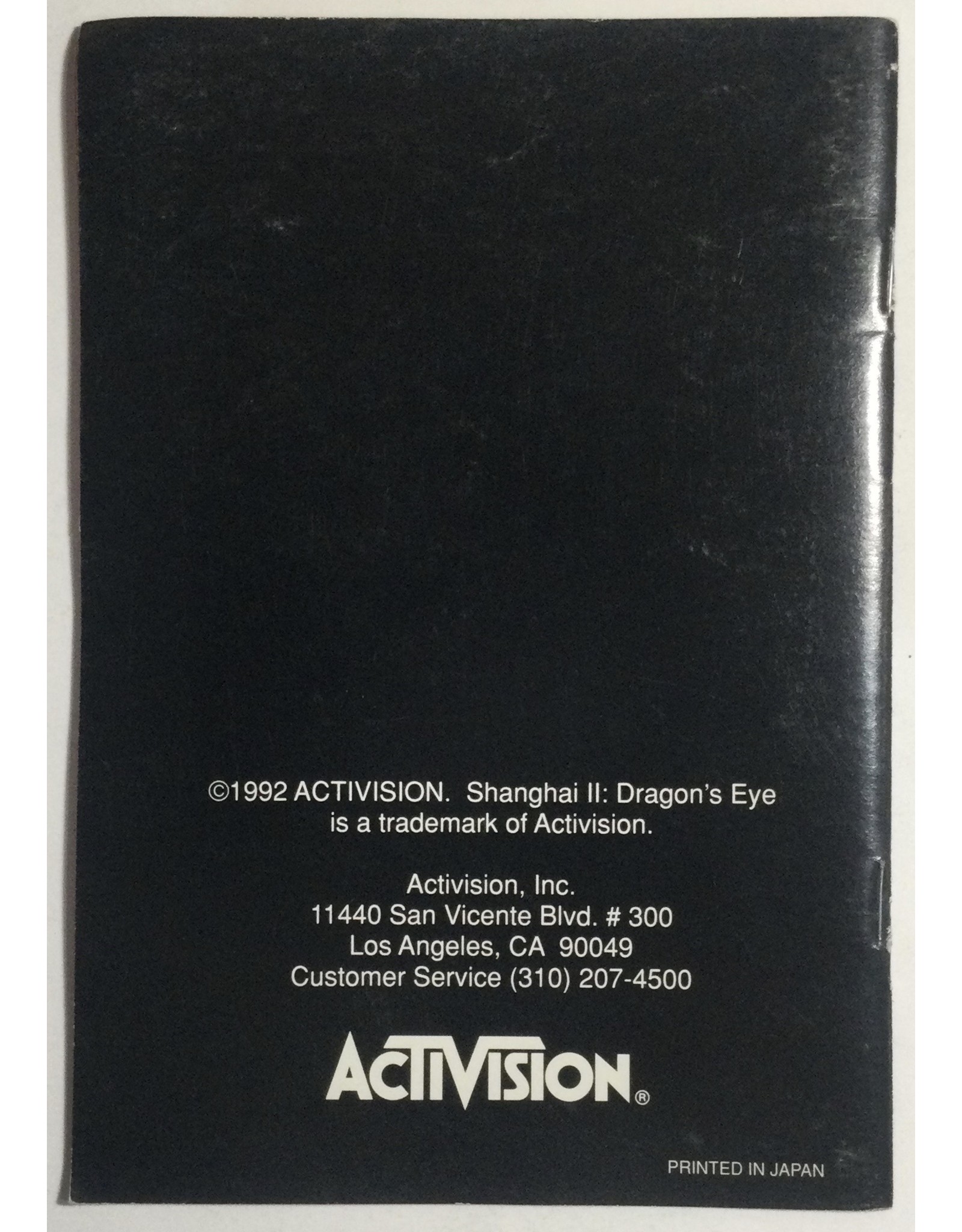 ACTIVISION Shanghai II Dragon's Eye for Super Nintendo Entertainment System (SNES)