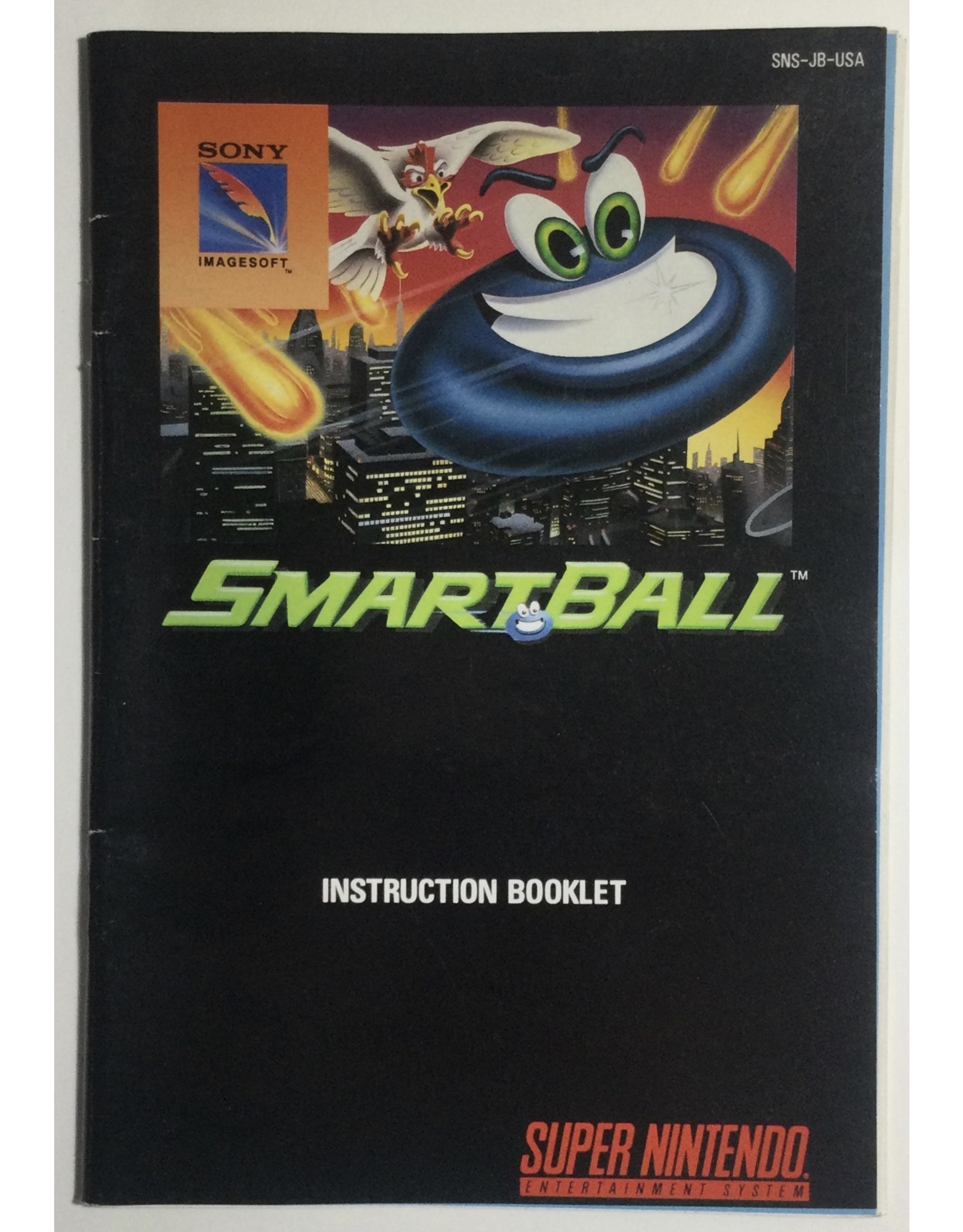 SONY IMAGESOFT Smart Ball for Super Nintendo Entertainment System (SNES)