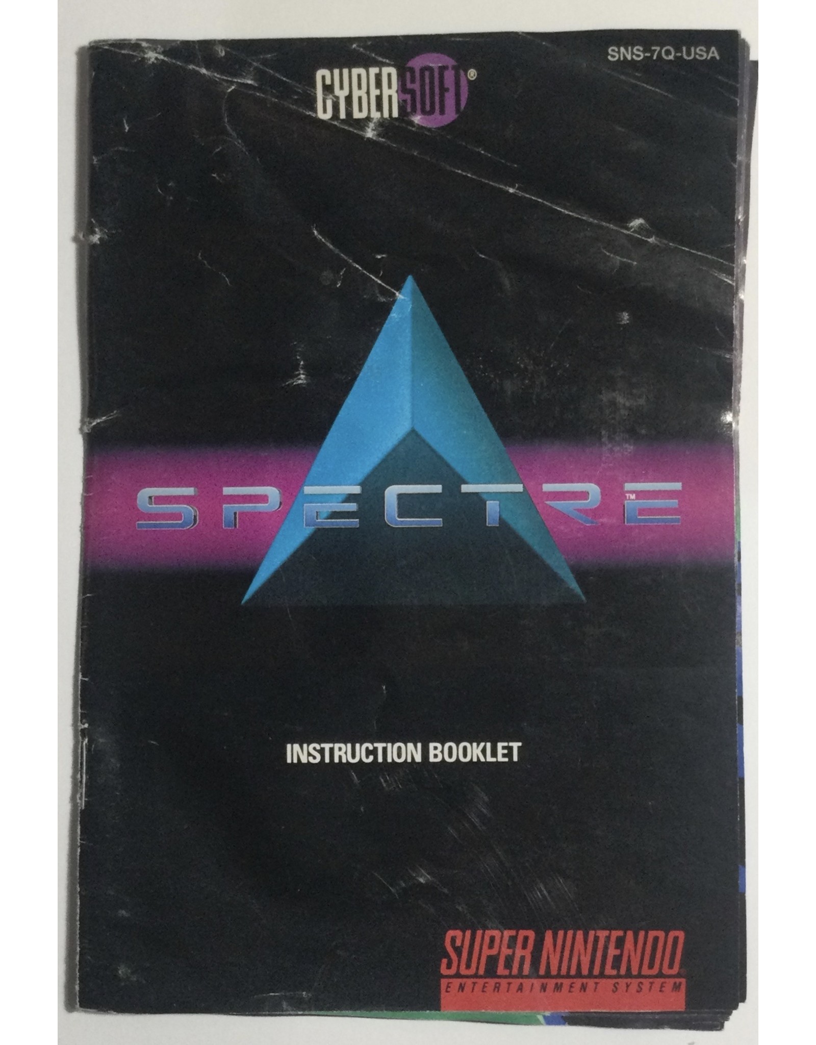 CYBERSOFT Spectre for Super Nintendo Entertainment System (SNES)