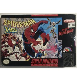 LJN Spider-Man X-Men Arcade's Revenge for Super Nintendo Entertainment System (SNES)