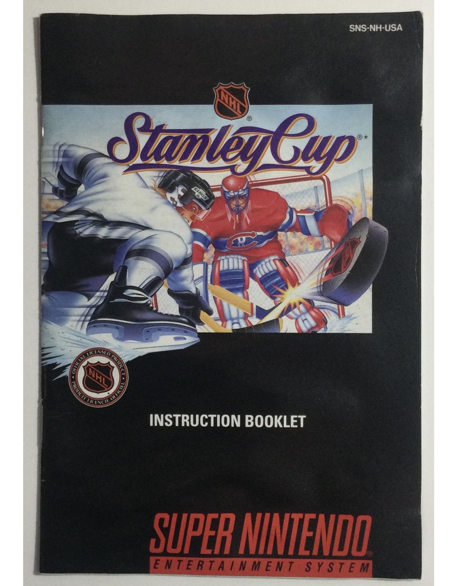 NHL Stanley Cup for Super Nintendo Entertainment System (SNES) - CIB