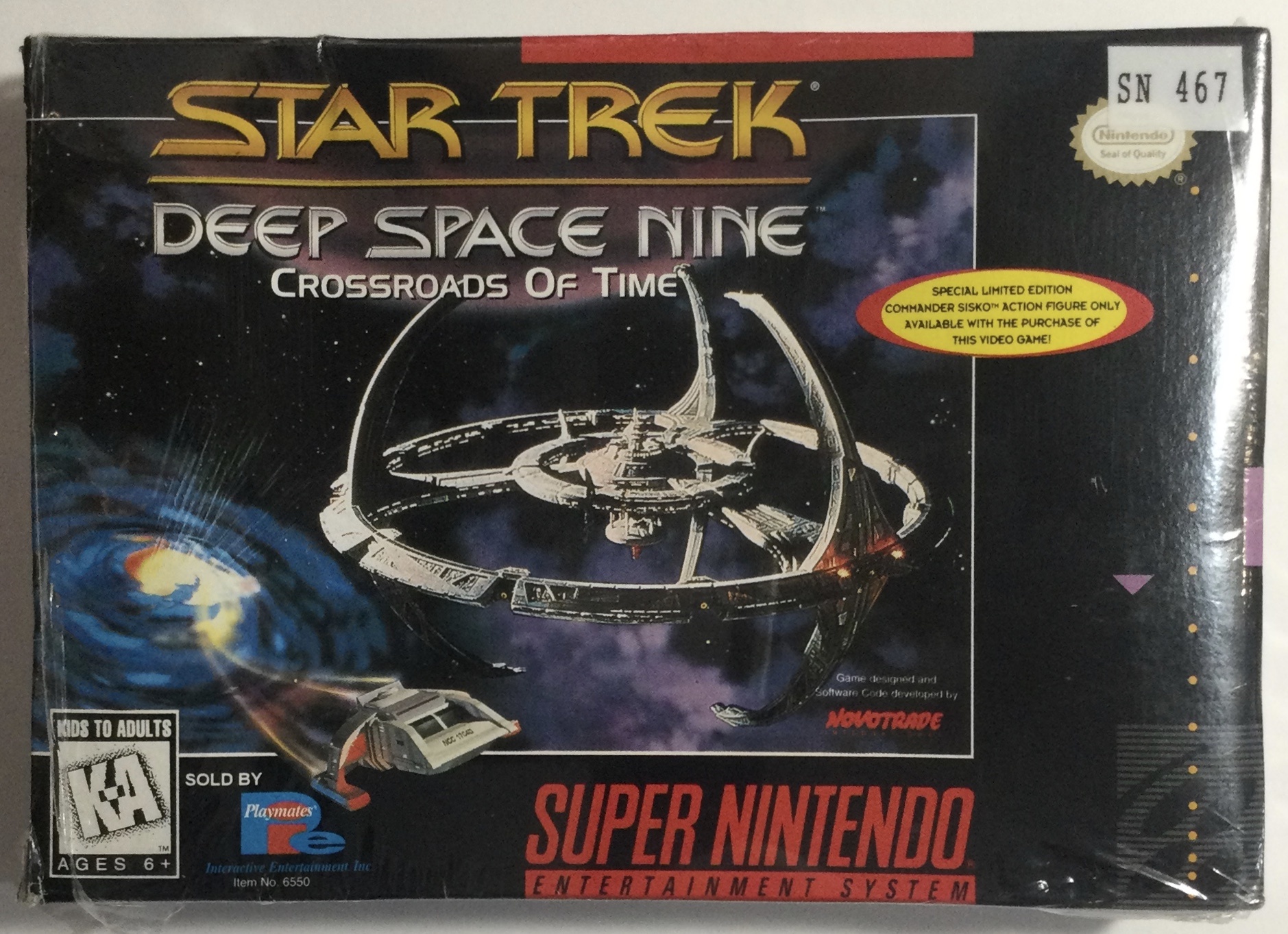 Star Trek Deep Space Nine: Crossroads of Time for Super Nintendo  Entertainment System (SNES) - Usedgames.ca