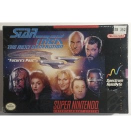 SPECTRUM HOLOBYTE Star Trek The Next Generation: Future's Past for Super Nintendo Entertainment System (SNES)