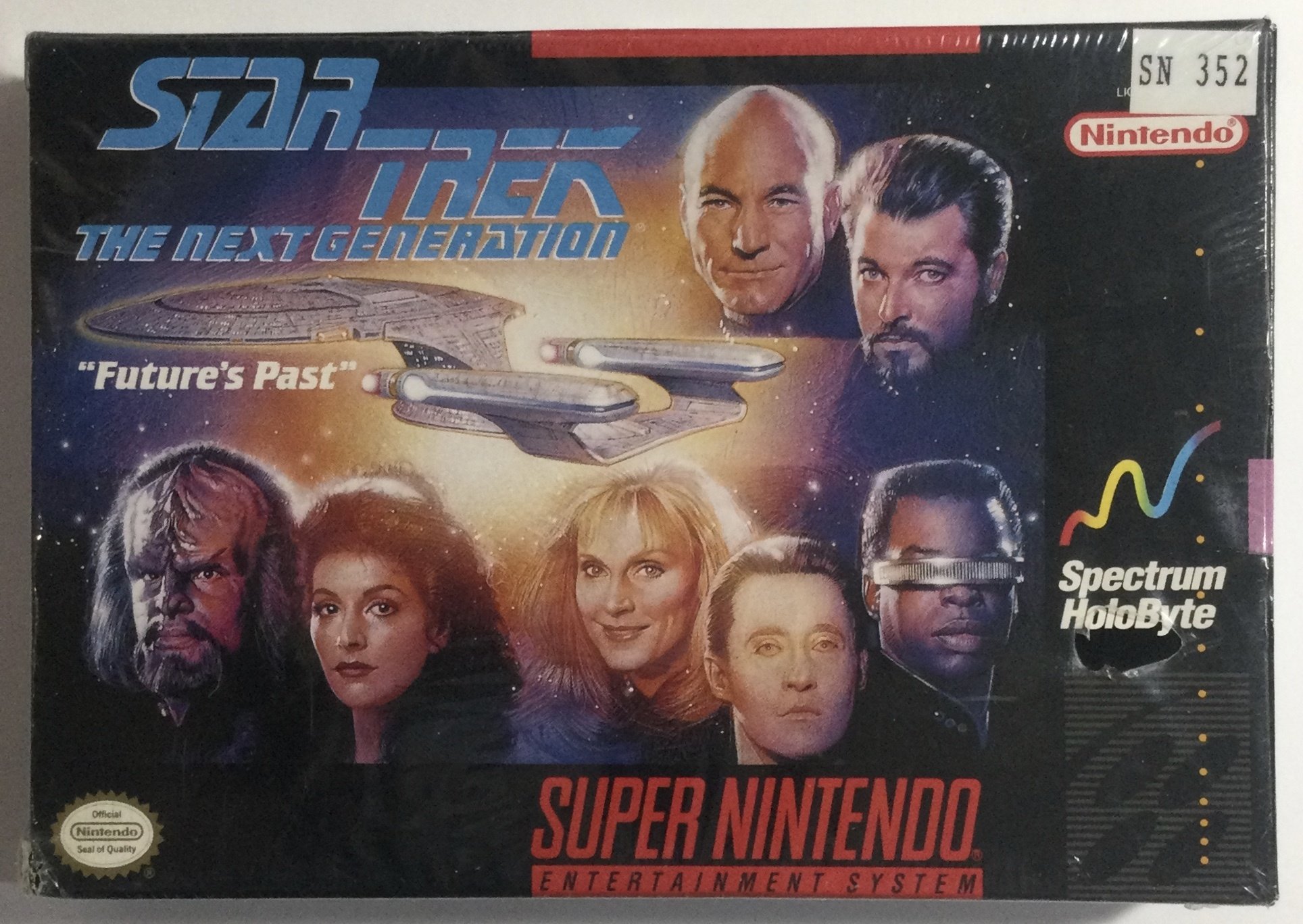 Star Trek The Next Generation: Future's Past for Super Nintendo