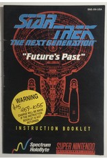 SPECTRUM HOLOBYTE Star Trek The Next Generation: Future's Past for Super Nintendo Entertainment System (SNES)