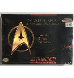 INTERPLAY Star Trek Starfleet Academy: Starship  Bridge Simulator for Super Nintendo Entertainment System (SNES)