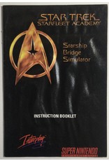 INTERPLAY Star Trek Starfleet Academy: Starship  Bridge Simulator for Super Nintendo Entertainment System (SNES)