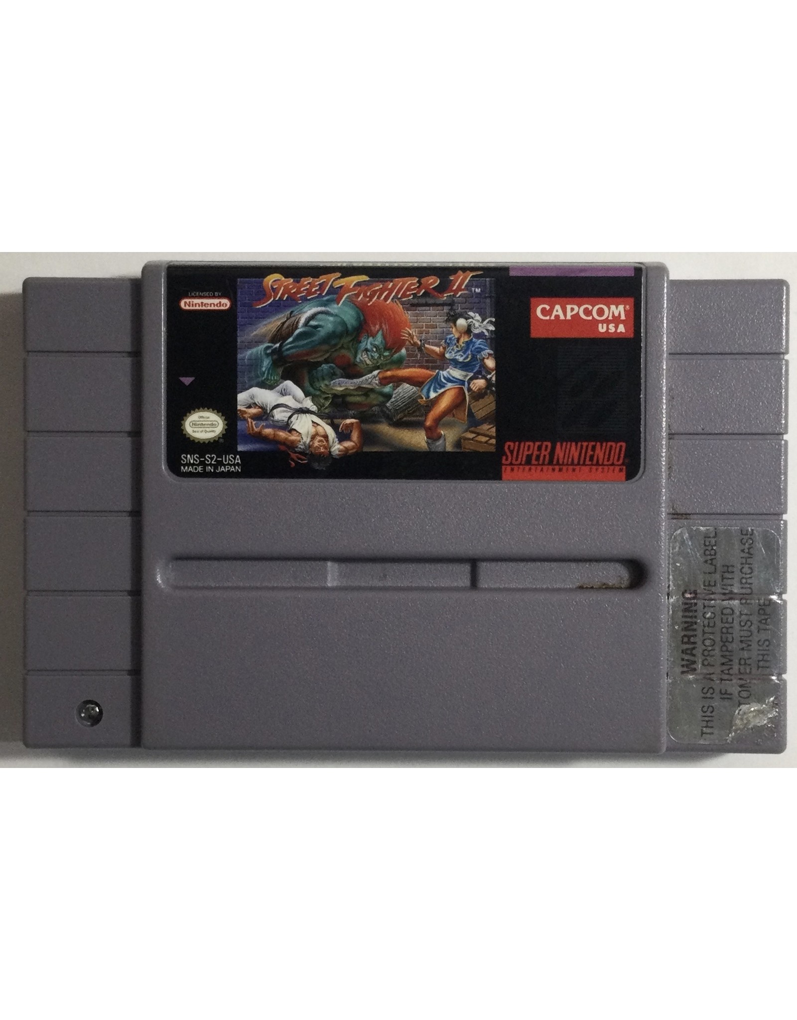 CAPCOM Street Fighter II for Super Nintendo Entertainment System (SNES)