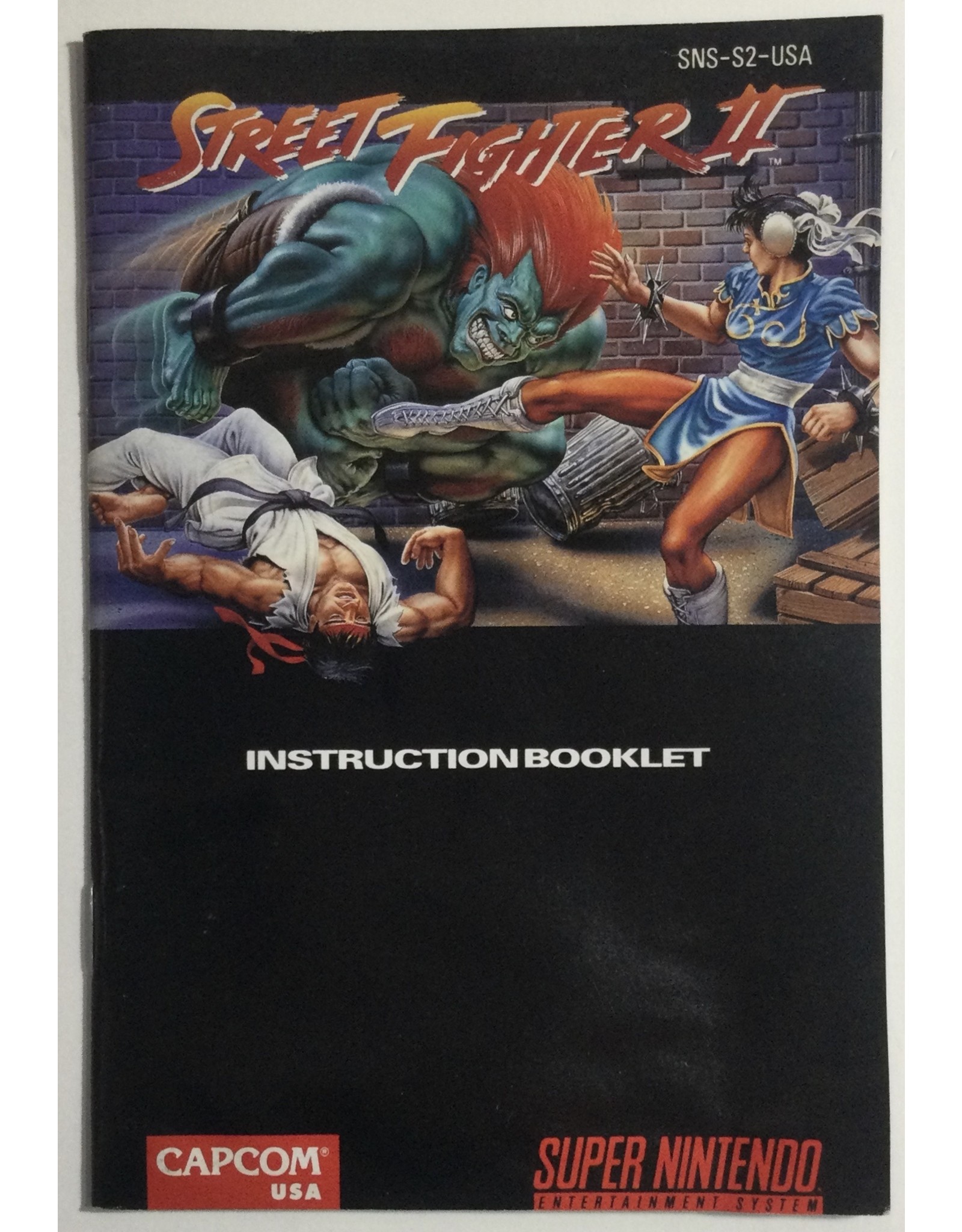 CAPCOM Street Fighter II for Super Nintendo Entertainment System (SNES)