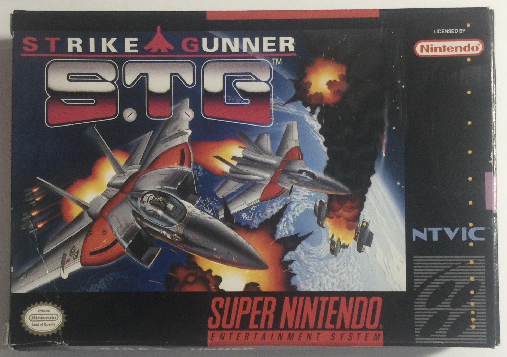 strike gunner  estágio 1  Super Nintendo 