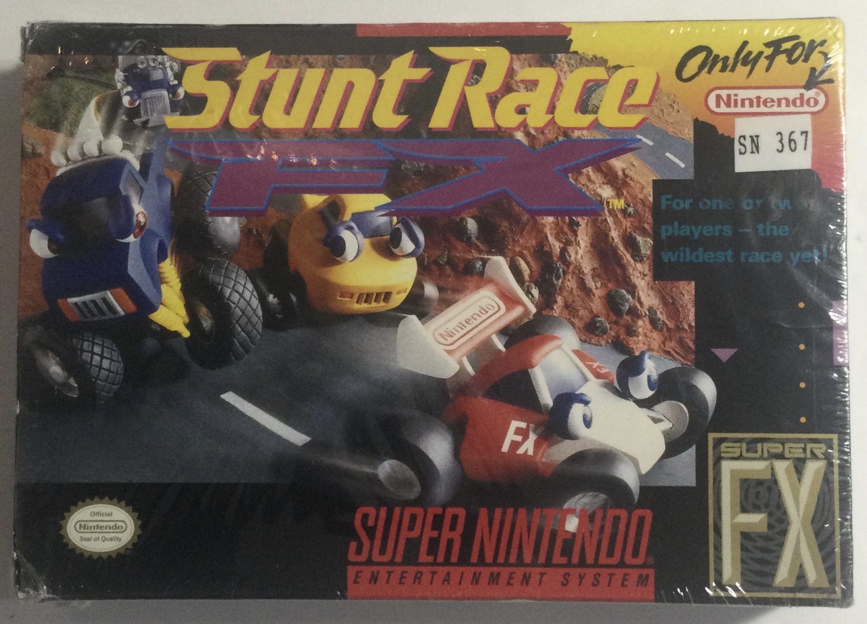 Stunt Race FX for Super Nintendo Entertainment System (SNES Stunt Race FX for Super Nintendo Entertainment System (SNES