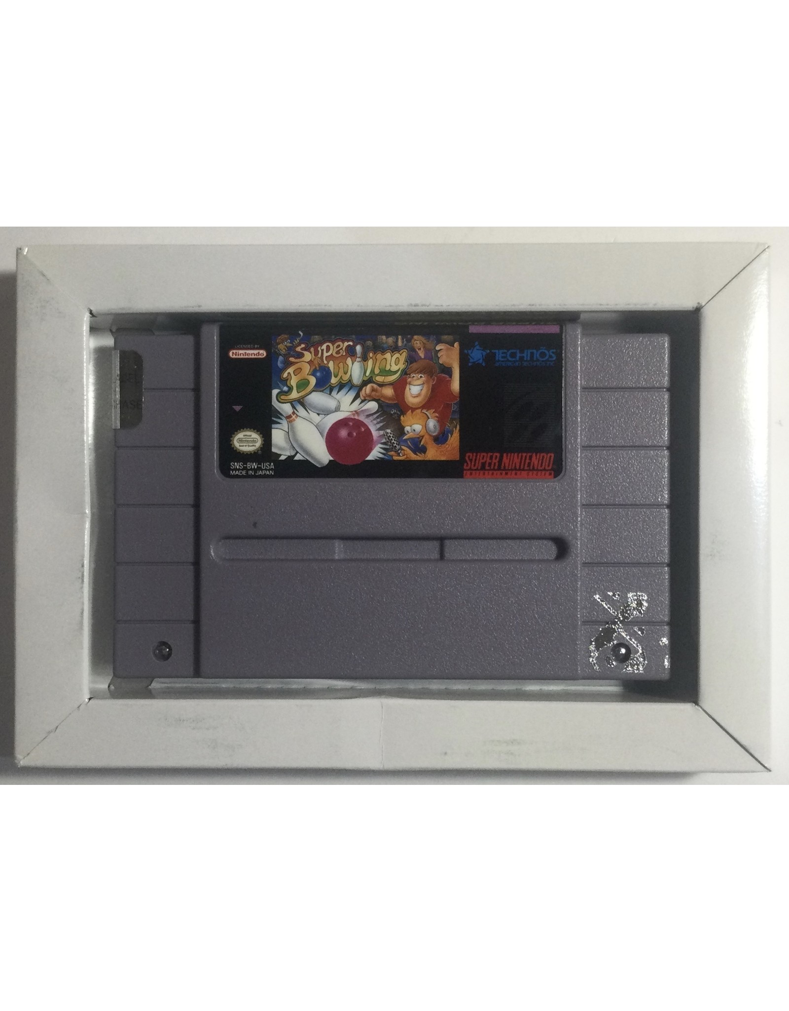 TECHNOS Super Bowling for Super Nintendo Entertainment System (SNES) - CIB