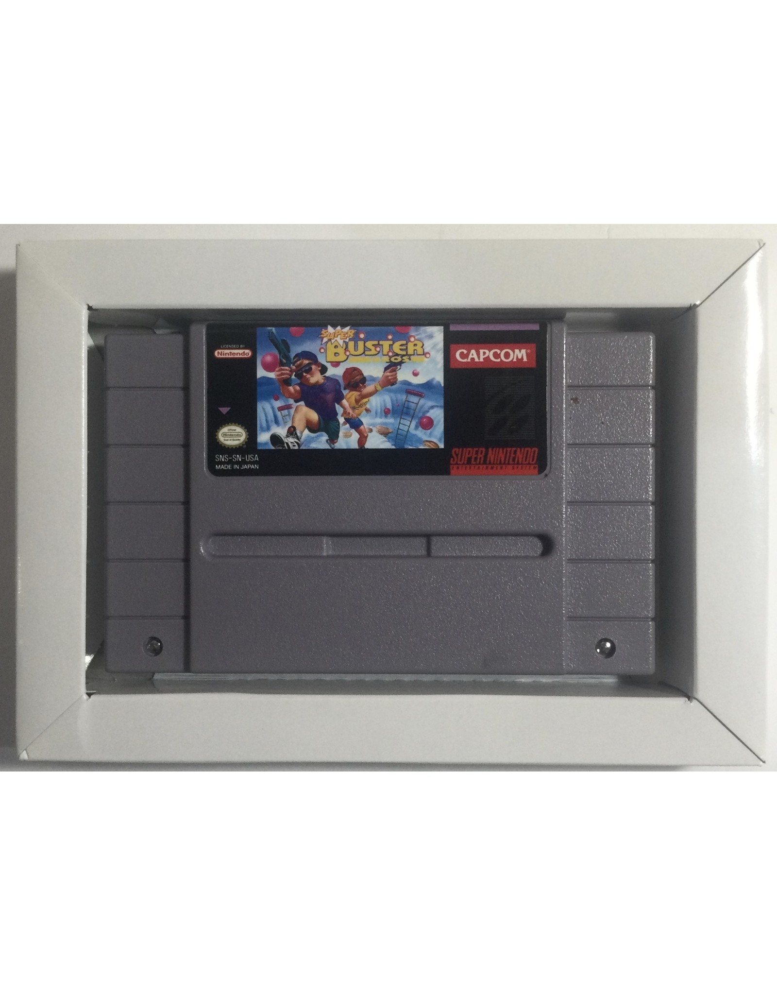 CAPCOM Super Buster Bro's for Super Nintendo Entertainment System (SNES)