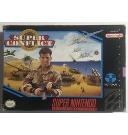 VIC TOKAI Super Conflict for Super Nintendo Entertainment System (SNES)
