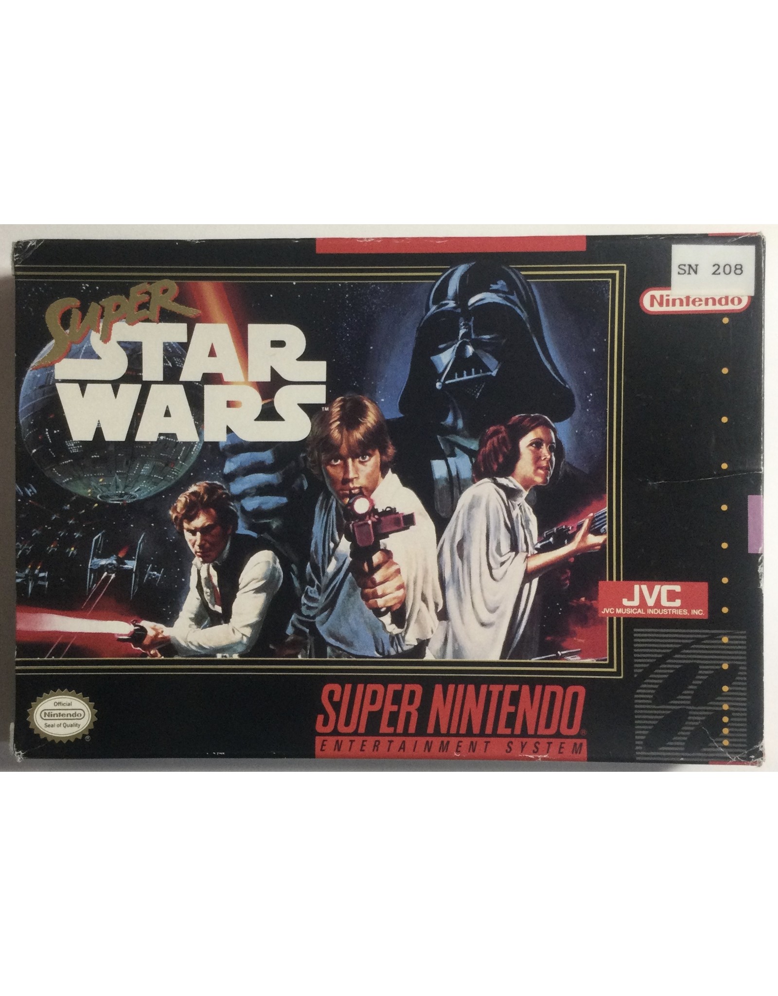 JVC Super Star Wars for Super Nintendo Entertainment System (SNES)