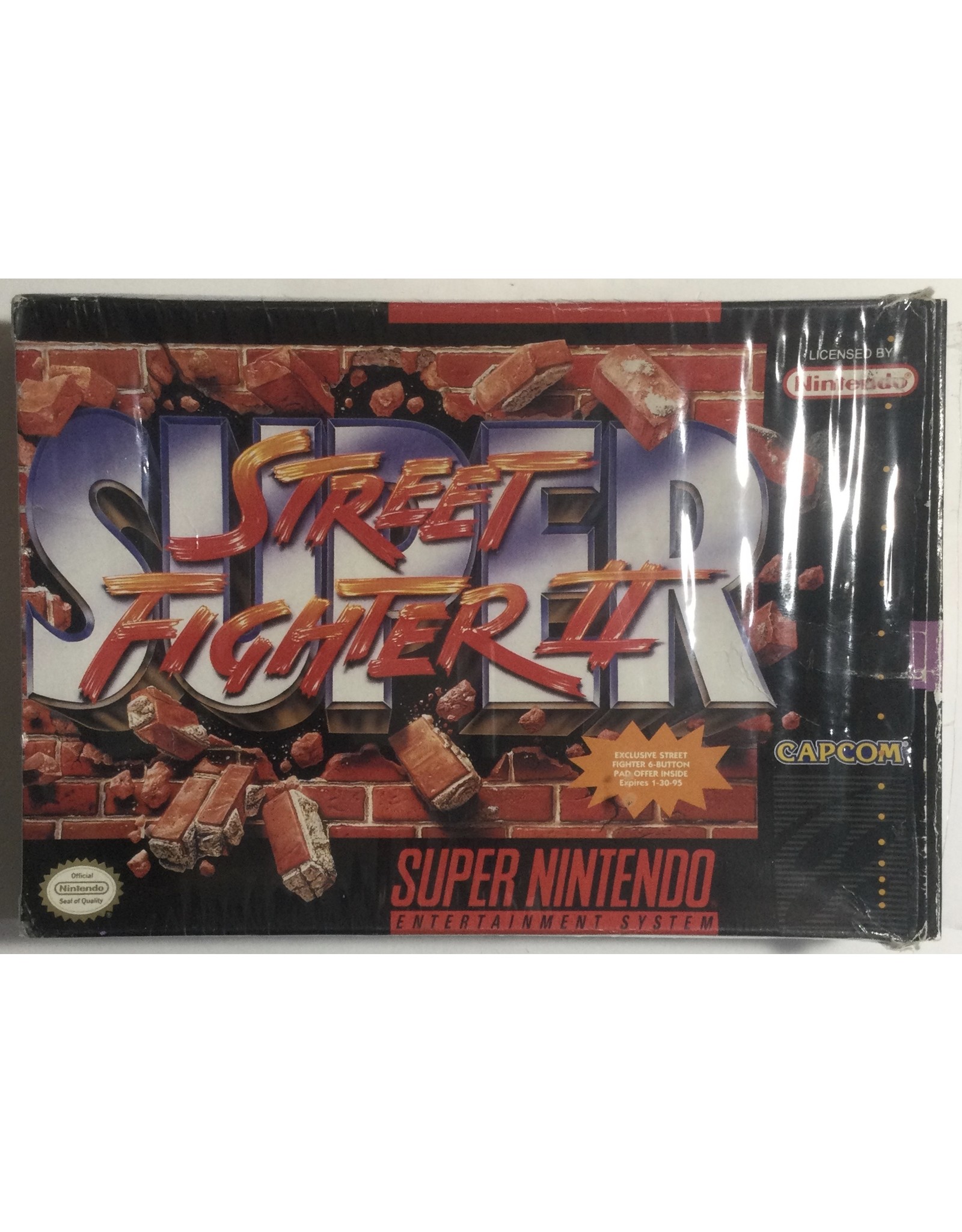 CAPCOM Super Street Fighter II for Super Nintendo Entertainment System (SNES)