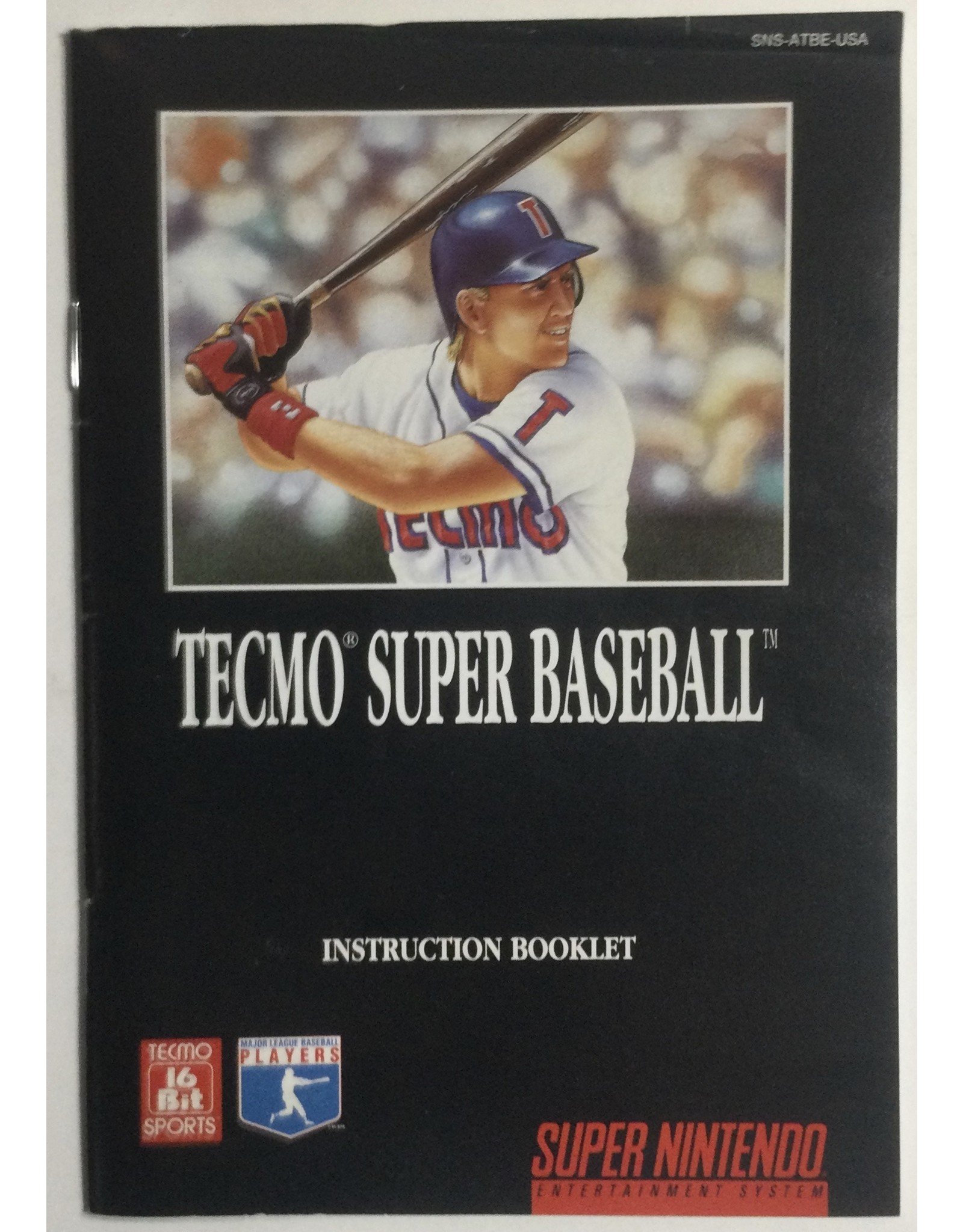 TECMO Super Baseball for Super Nintendo Entertainment System (SNES)