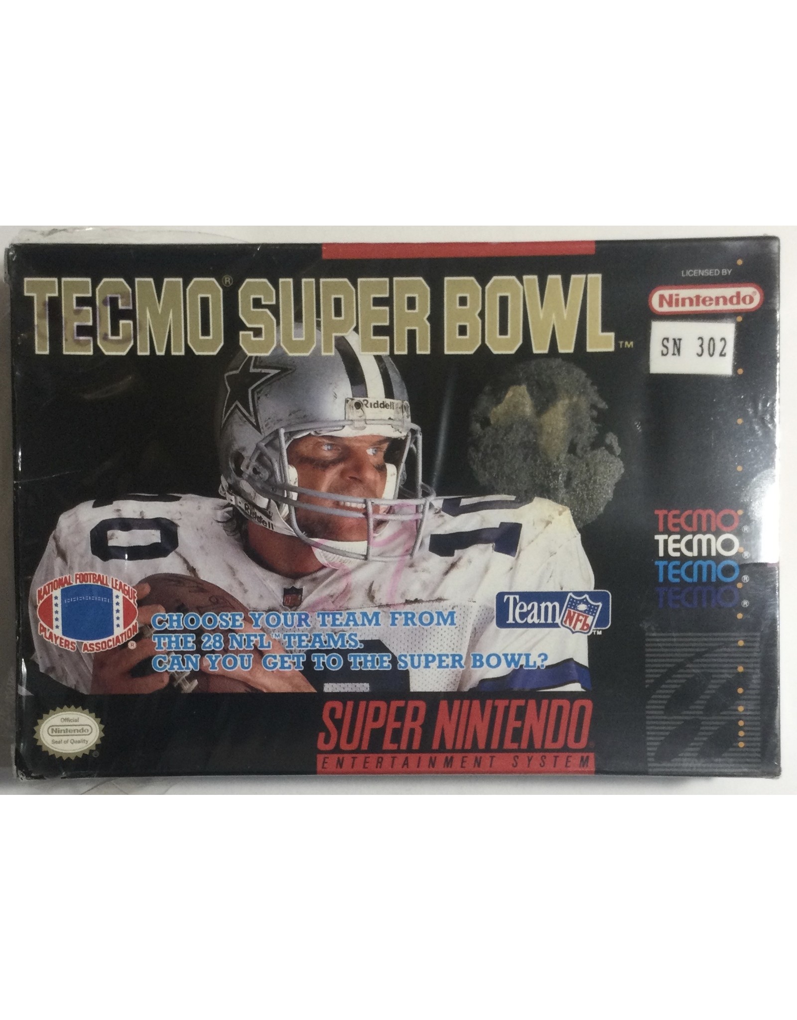 TECMO Super Bowl for Super Nintendo Entertainment System (SNES)