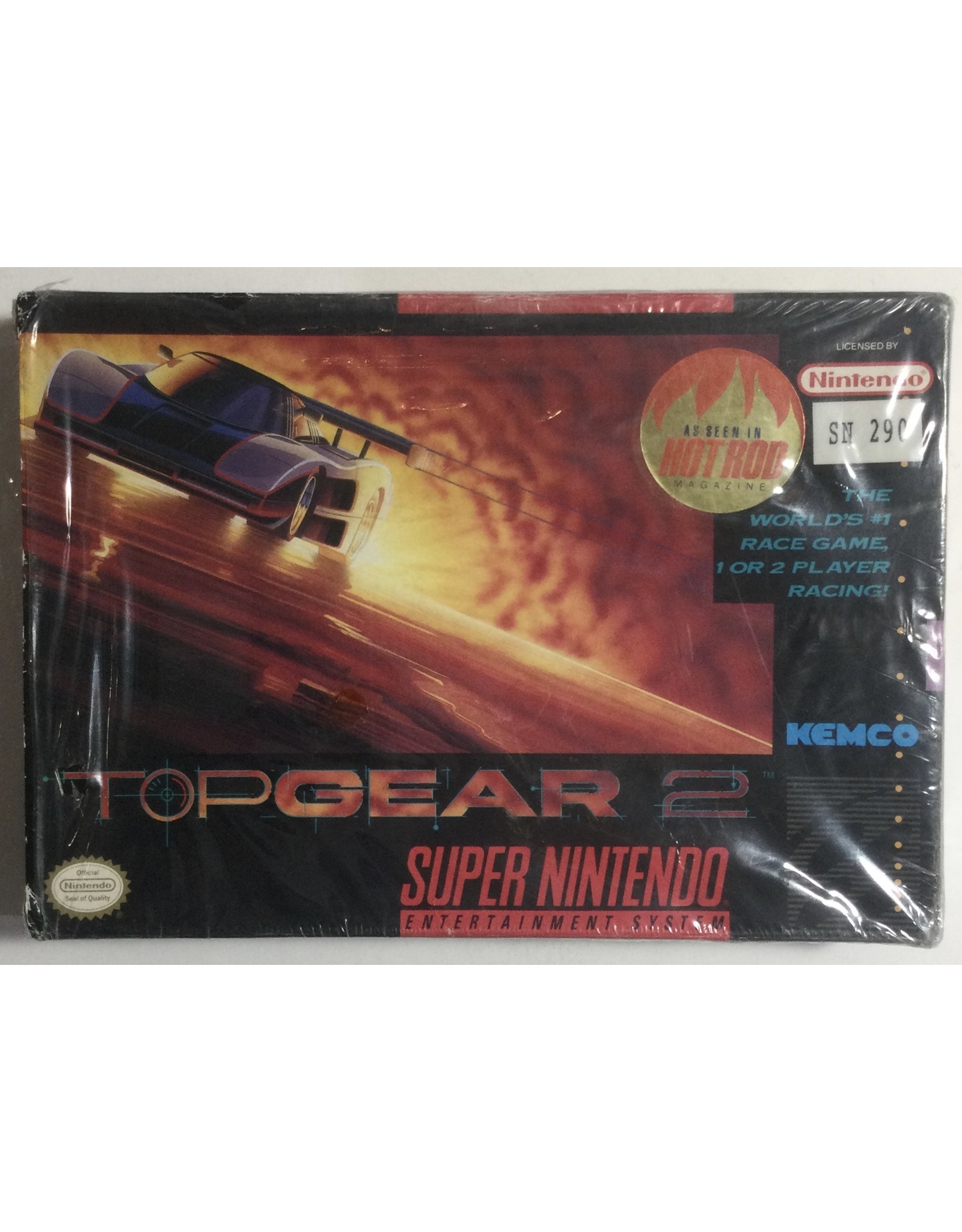 KEMCO SEIKA Top Gear 2 for Super Nintendo Entertainment System (SNES)