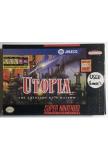 JALECO Utopia The Creation of a Nation for Super Nintendo Entertainment System (SNES)