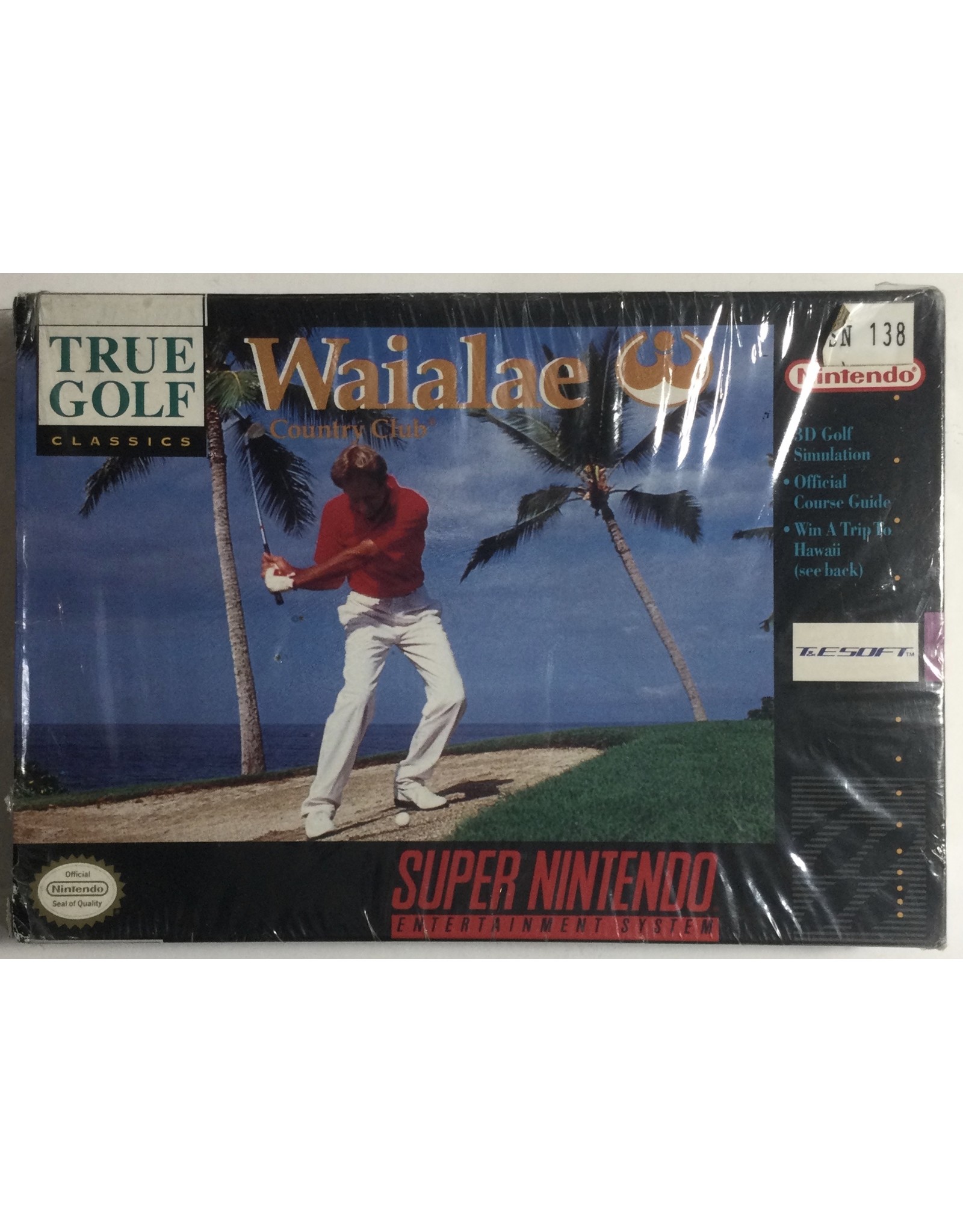 T&ESOFT Waialae Country Club for Super Nintendo Entertainment System (SNES)