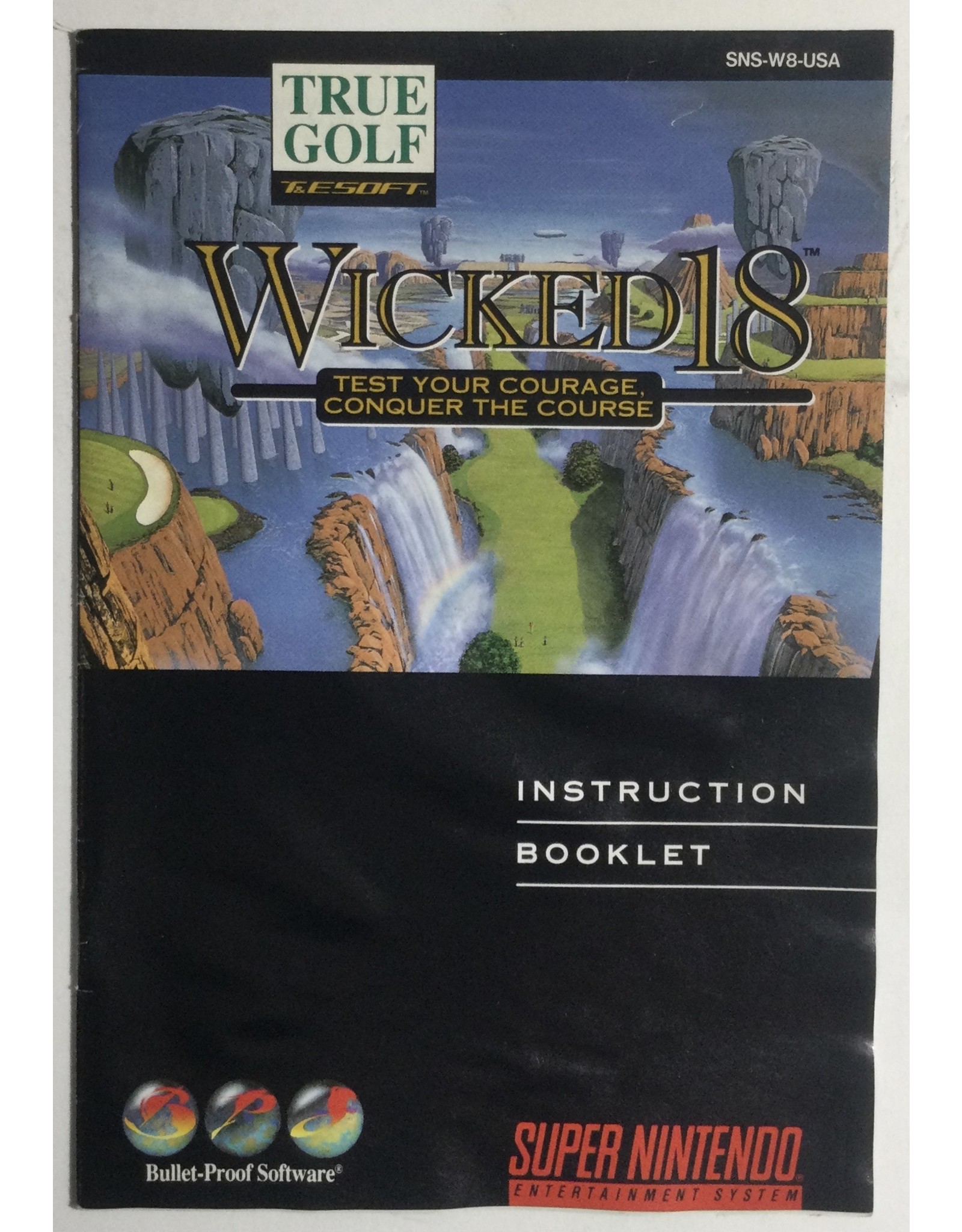 BULLET PROOF SOFTWARE Wicked18 for Super Nintendo Entertainment System (SNES)