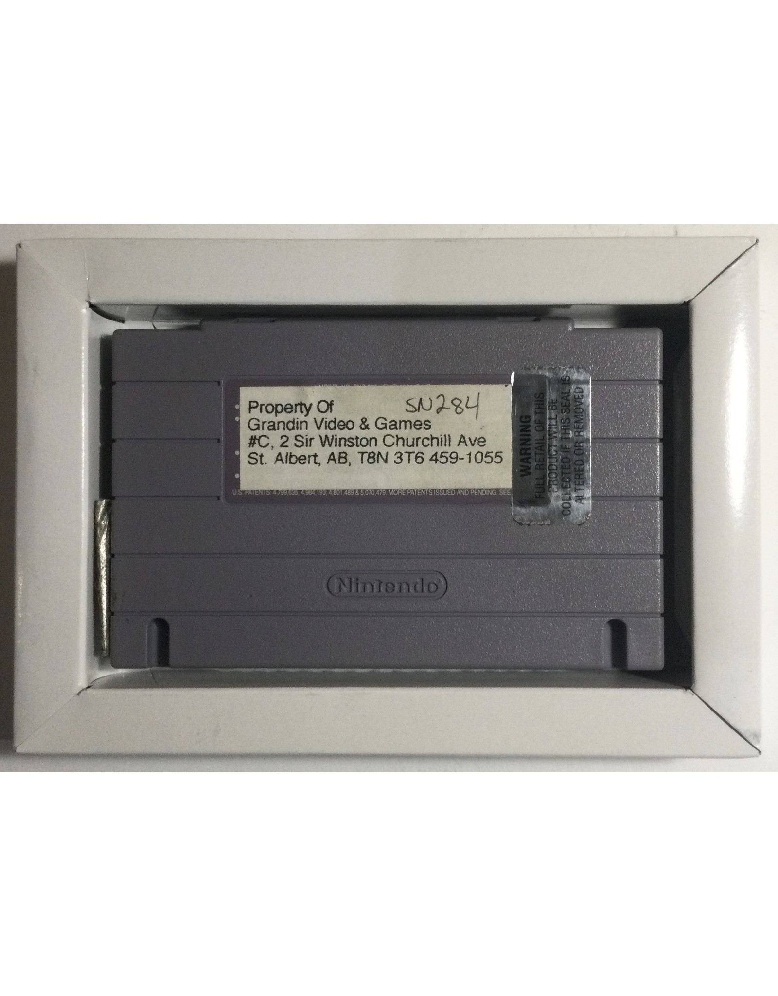 MINDSCAPE INC. The Secret Missions for Super Nintendo Entertainment System (SNES)