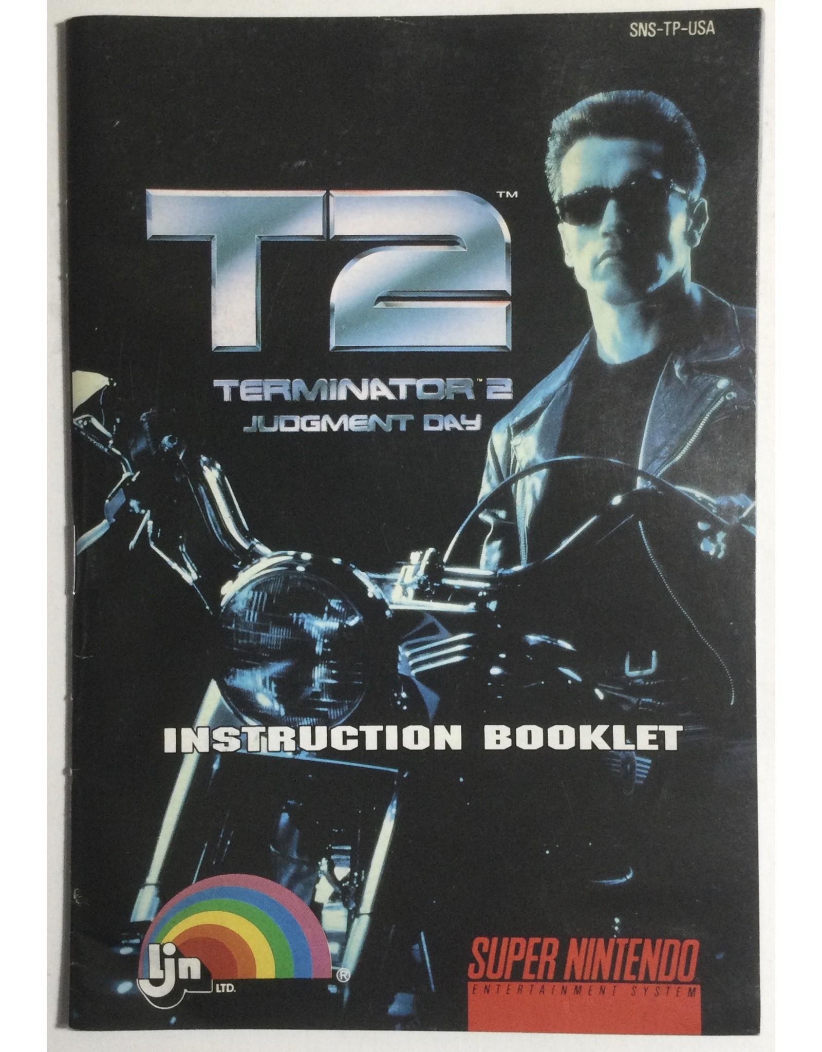 LJN Terminator 2 for Super Nintendo Entertainment System (SNES)