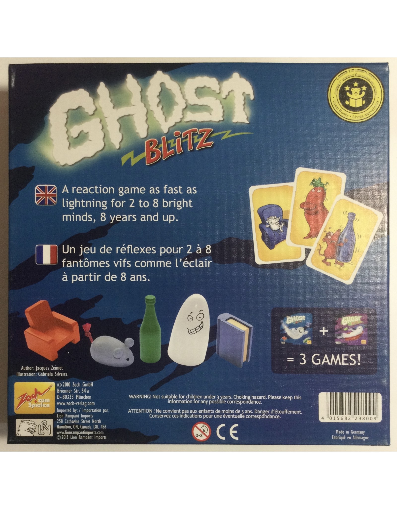 Lion Rampant Ghost Blitz (2010) (Made in 2013) (used)