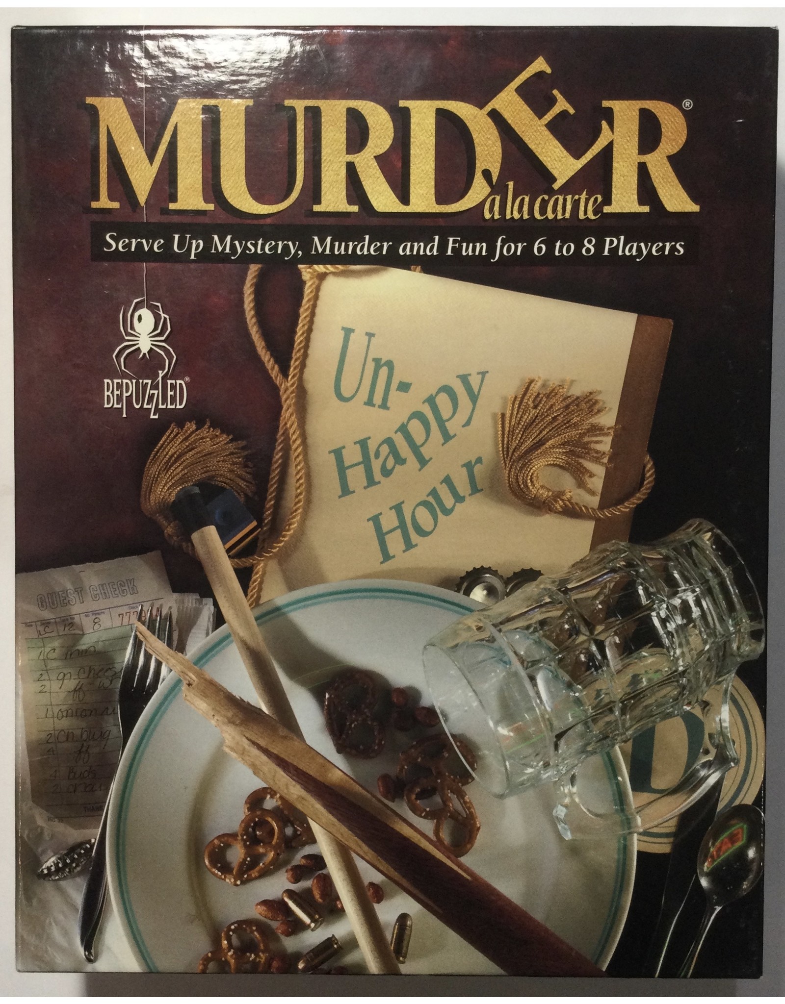 Bepuzzled Murder à la carte: Un-Happy Hour (1995) (used)
