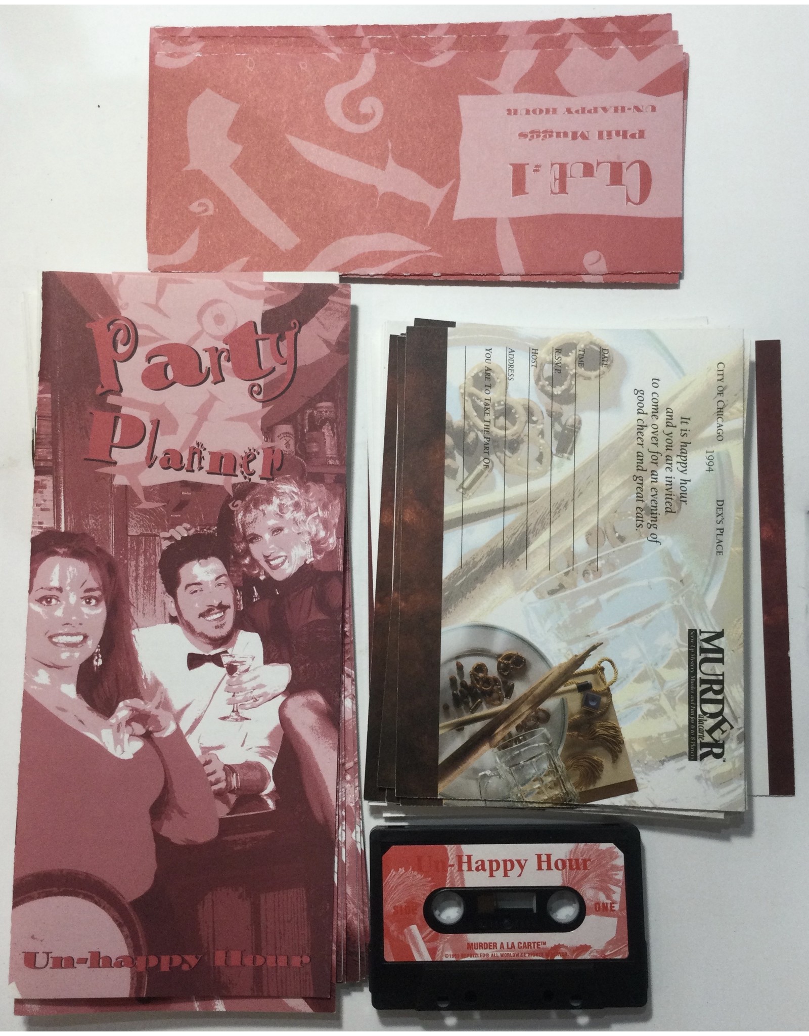 Bepuzzled Murder à la carte: Un-Happy Hour (1995) (used)