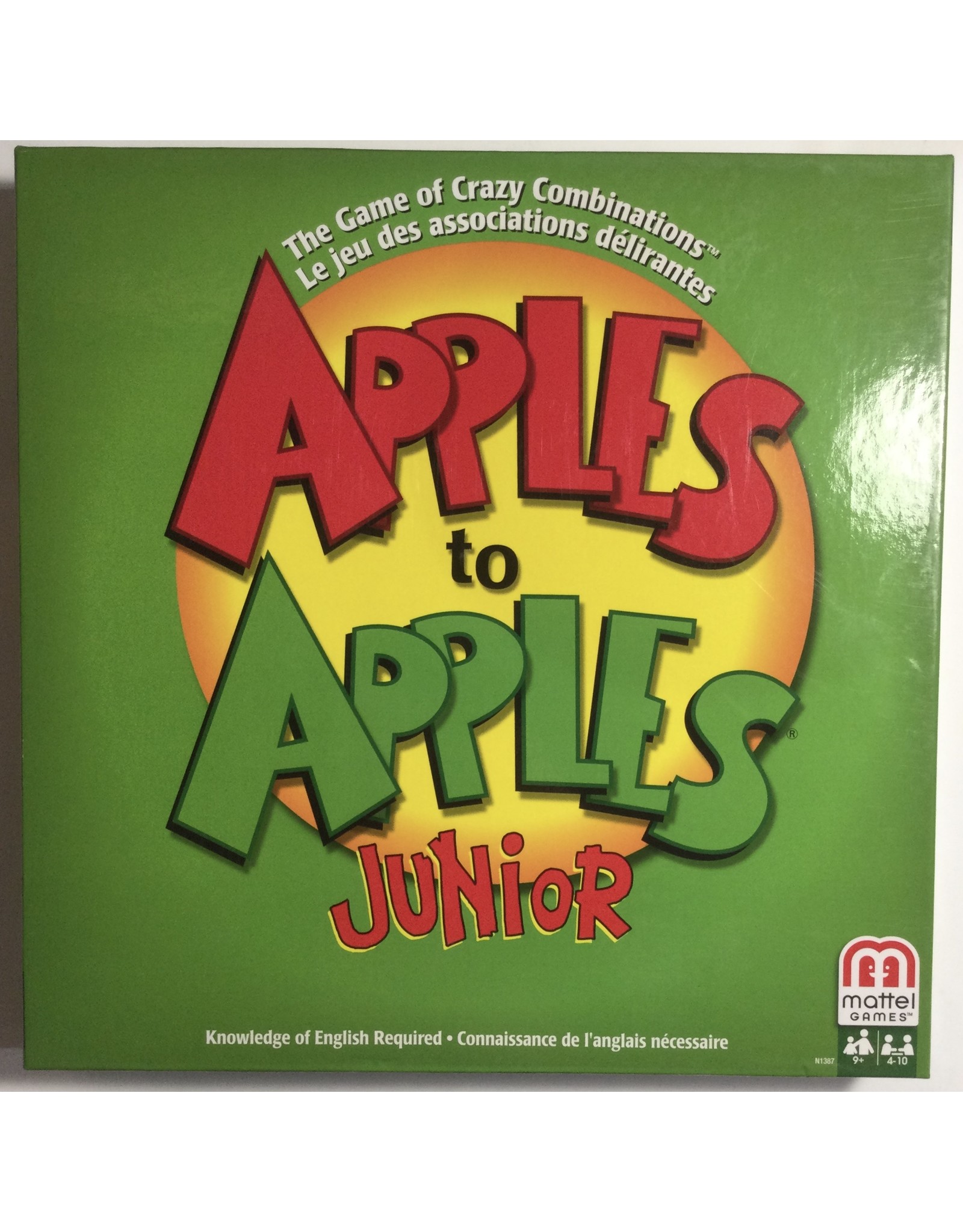 Mattel Apples to Apples Junior (2002) (Made in 2013)