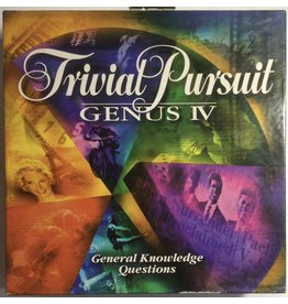 PARKER BROTHERS Trivial Pursuit: Genus IV (1996) PARKER BROTHERS Trivial Pursuit: Genus IV (1996)