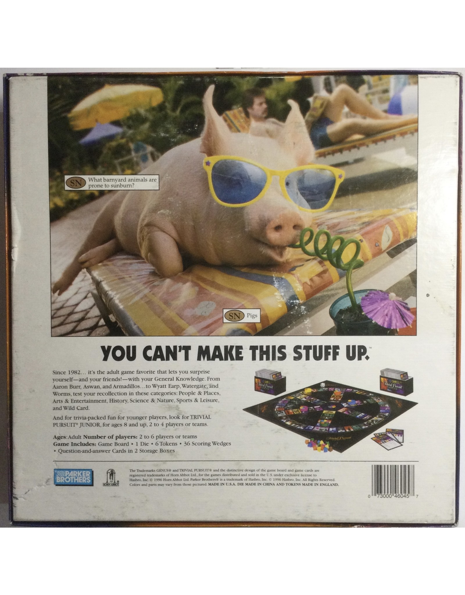 PARKER BROTHERS Trivial Pursuit: Genus IV (1996)