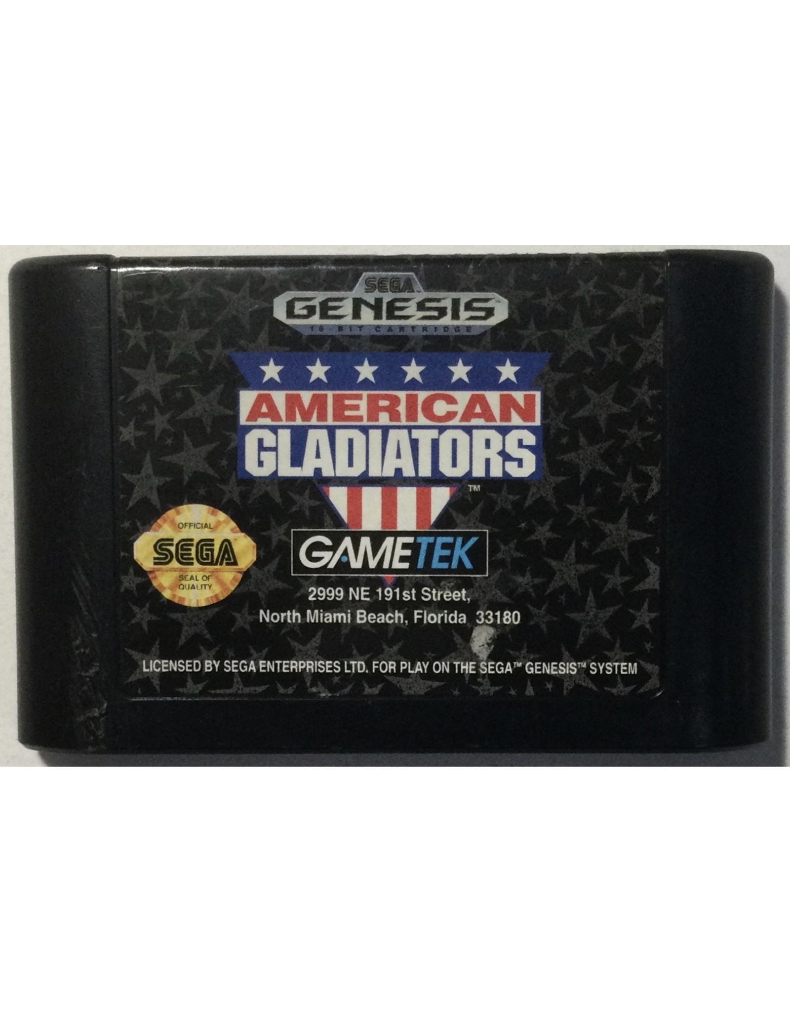 GAMETEK American Gladiators for Sega Genesis - CIB