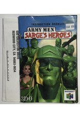 3DO Army Men Sarge's Heroes for Nintendo 64 (N64)