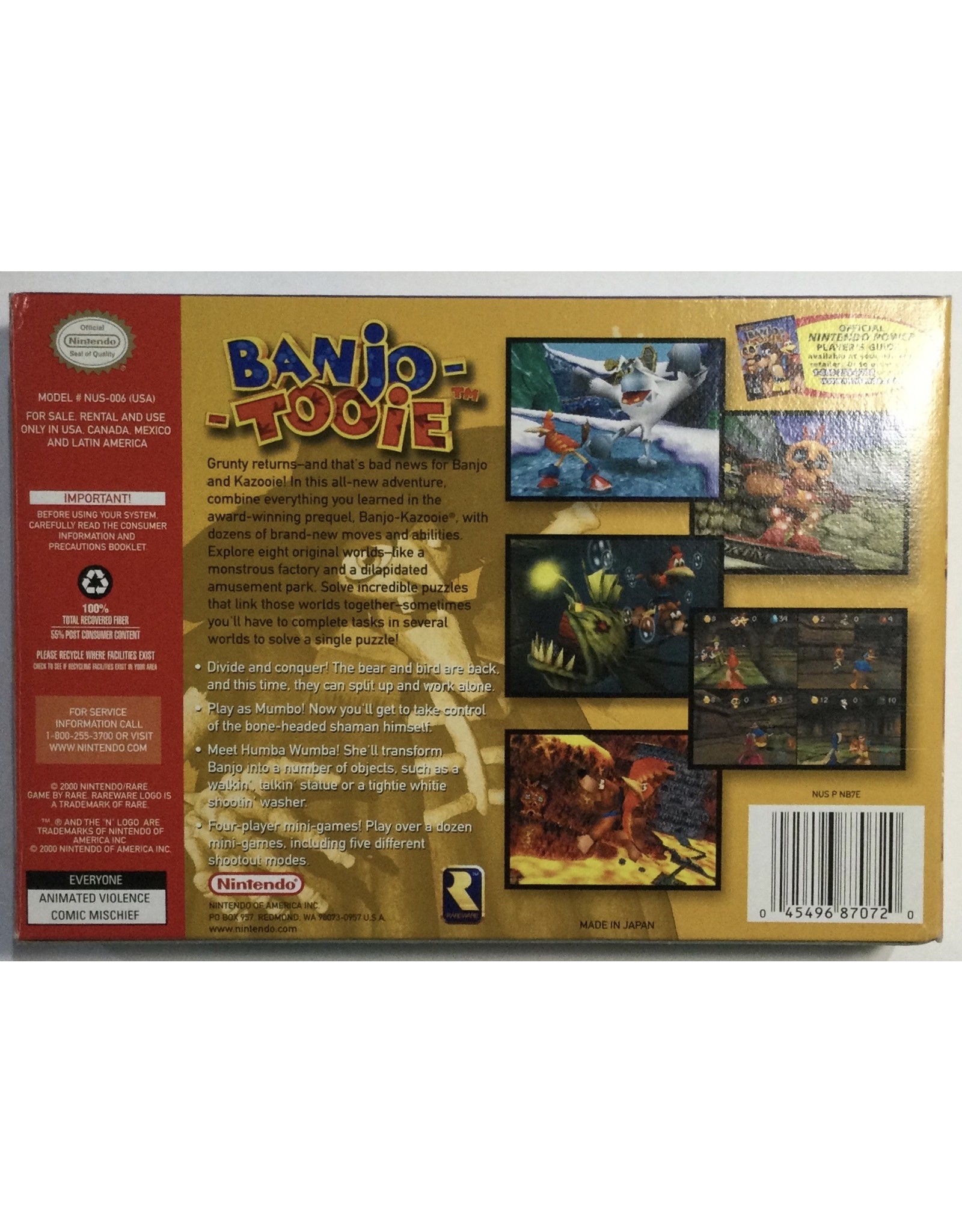 RAREWARE Banjo - Tooie for Nintendo 64 (N64)