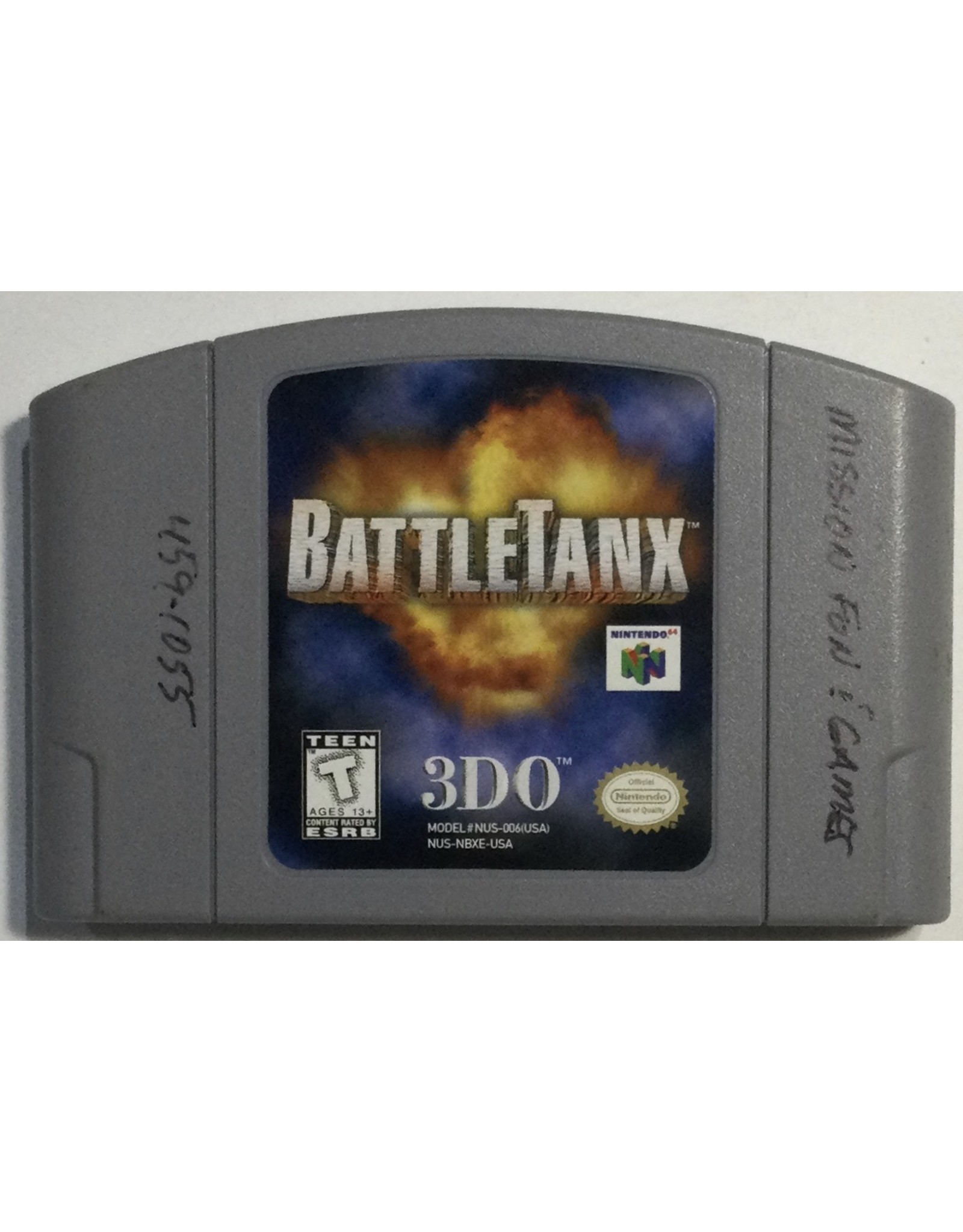 3DO BattleTanX for Nintendo 64 (N64) - CIB