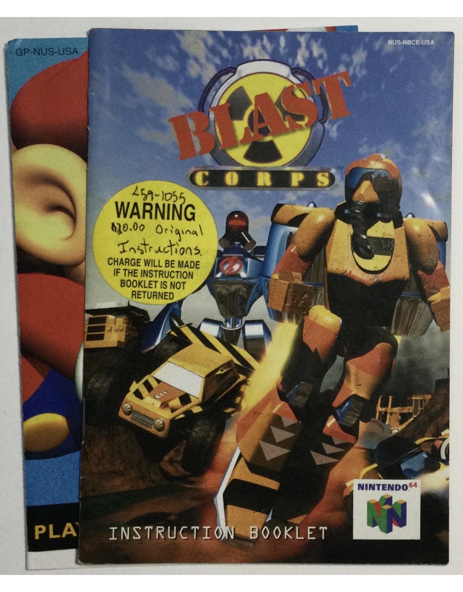 RAREWARE Blast Corps for Nintendo 64 (N64) - CIB