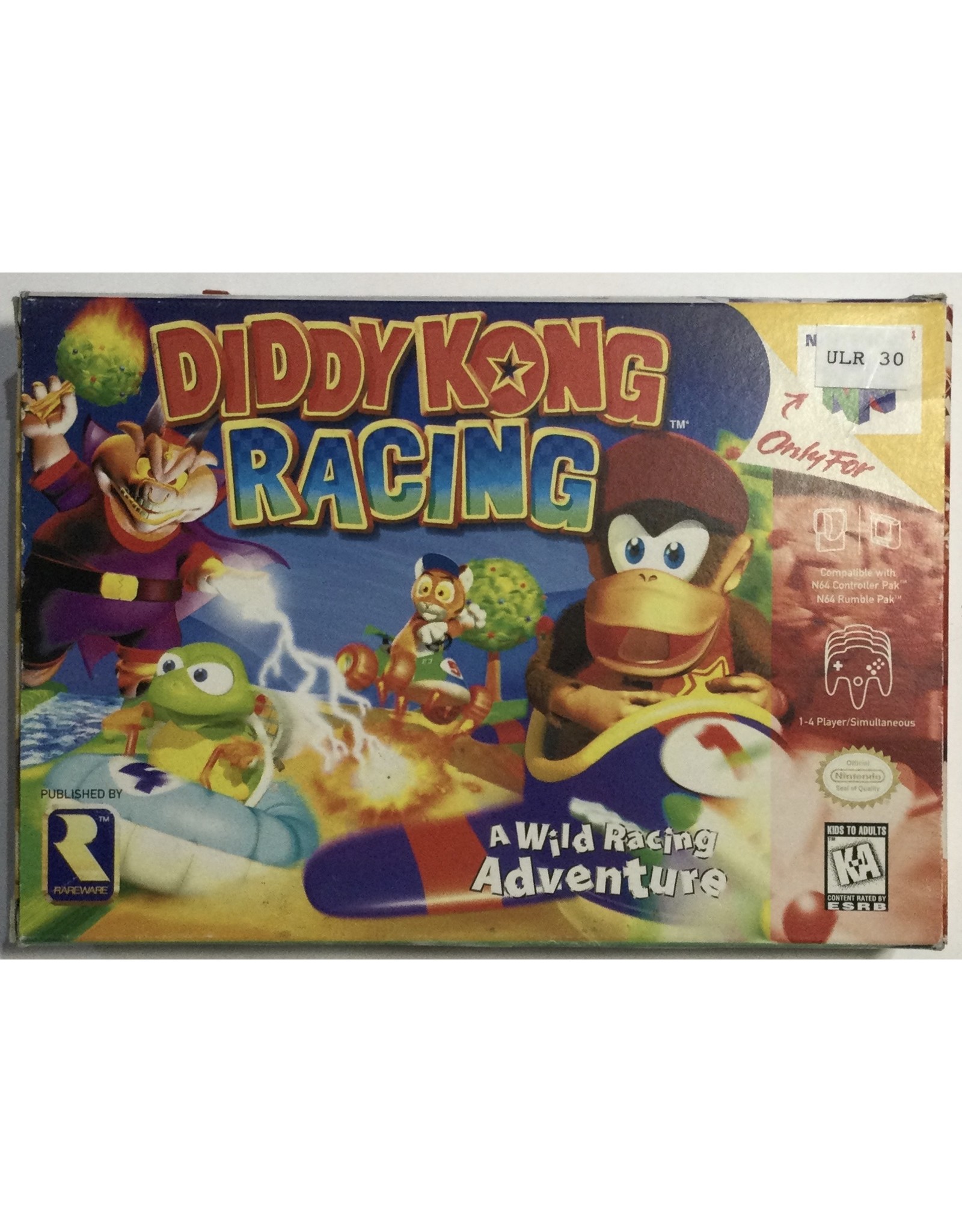RAREWARE Diddy Kong Racing for Nintendo 64  (N64)
