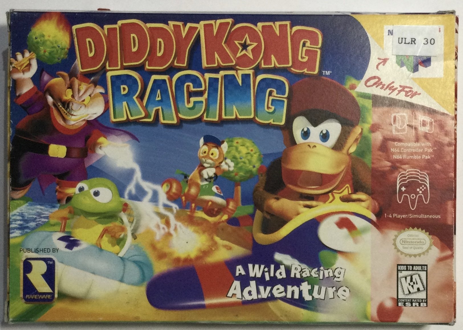 Diddy kong racing n64 shop price