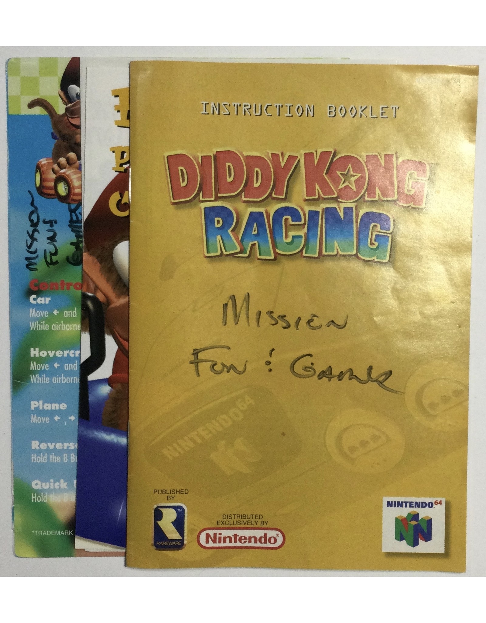 RAREWARE Diddy Kong Racing for Nintendo 64  (N64)