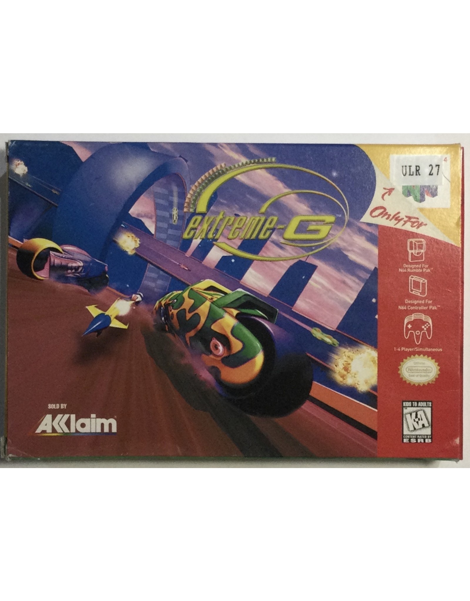 ACCLAIM Extreme - G for Nintendo 64 (N64) - CIB