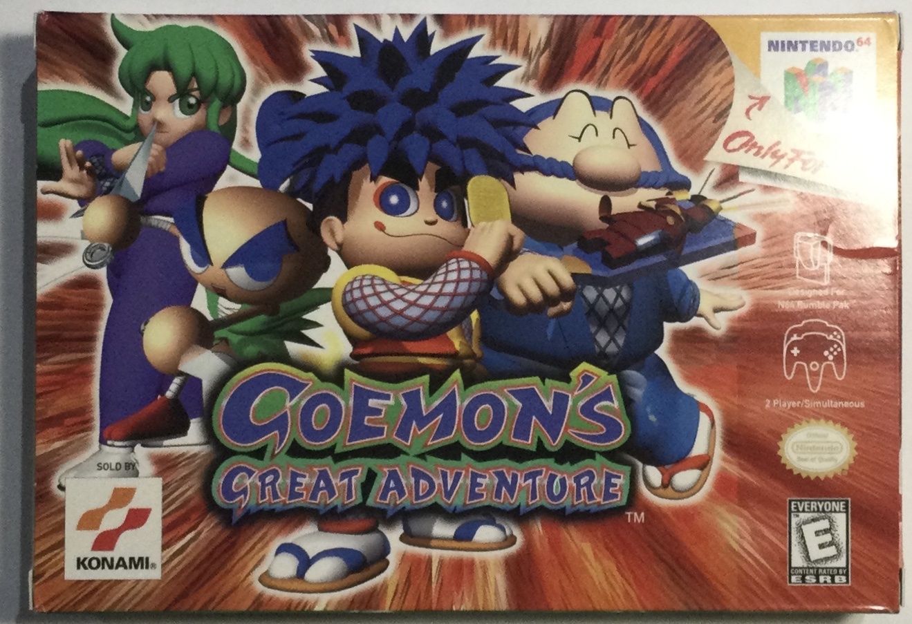 Goemon's Great Adventure for Nintendo 64 (N64) CIB