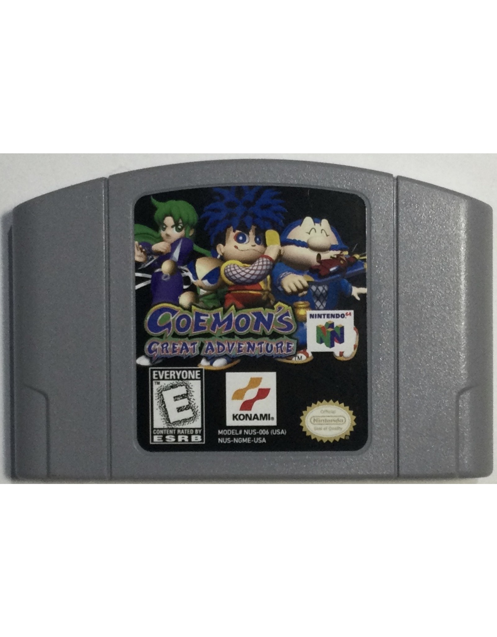 KONAMI Goemon's Great Adventure for Nintendo 64 (N64) - CIB