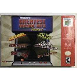 MIDWAY Greatest Arcade Hits Vol. 1 for Nintendo 64 (N64) - CIB