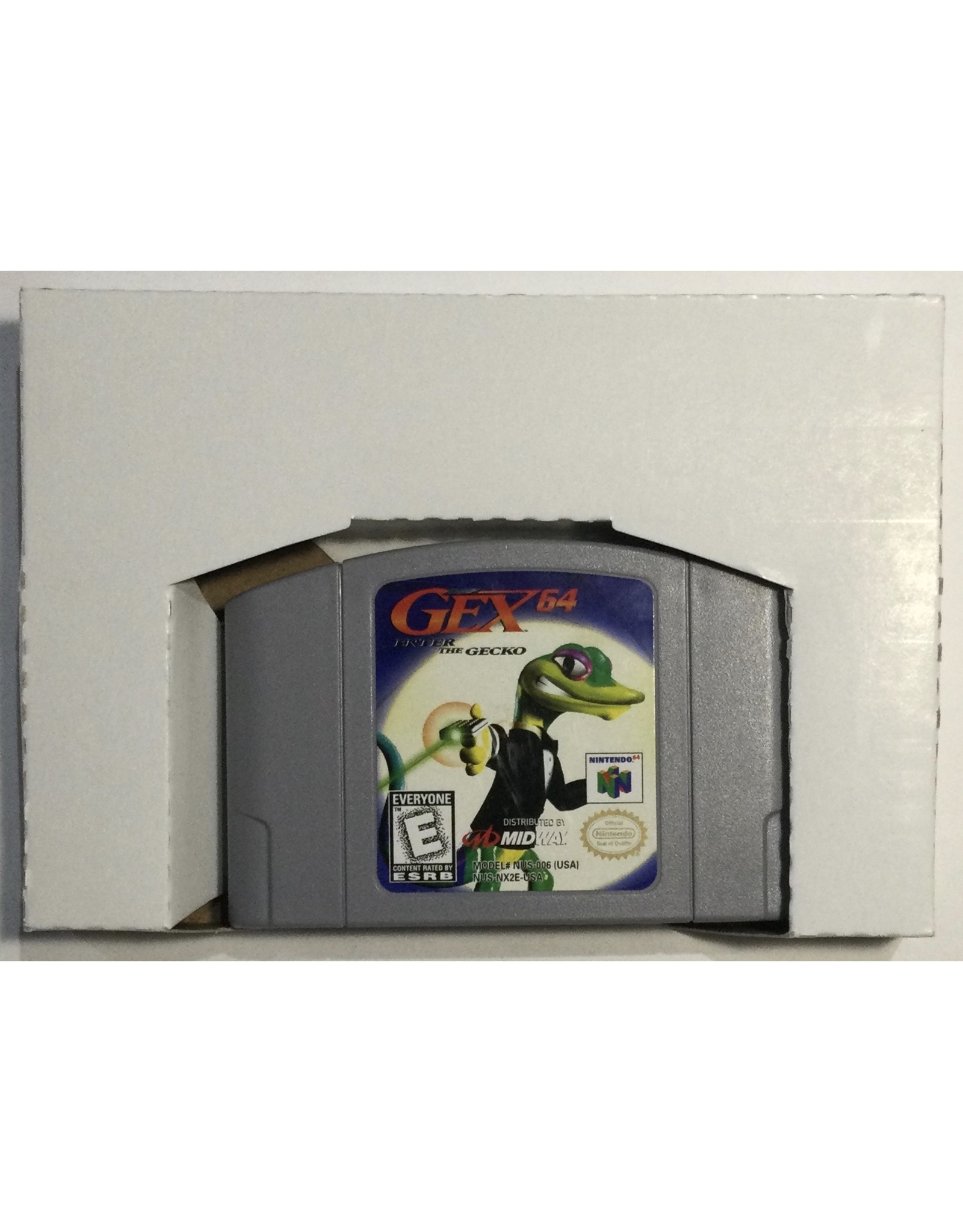 MIDWAY Gex 64 for Nintendo 64 (N64)