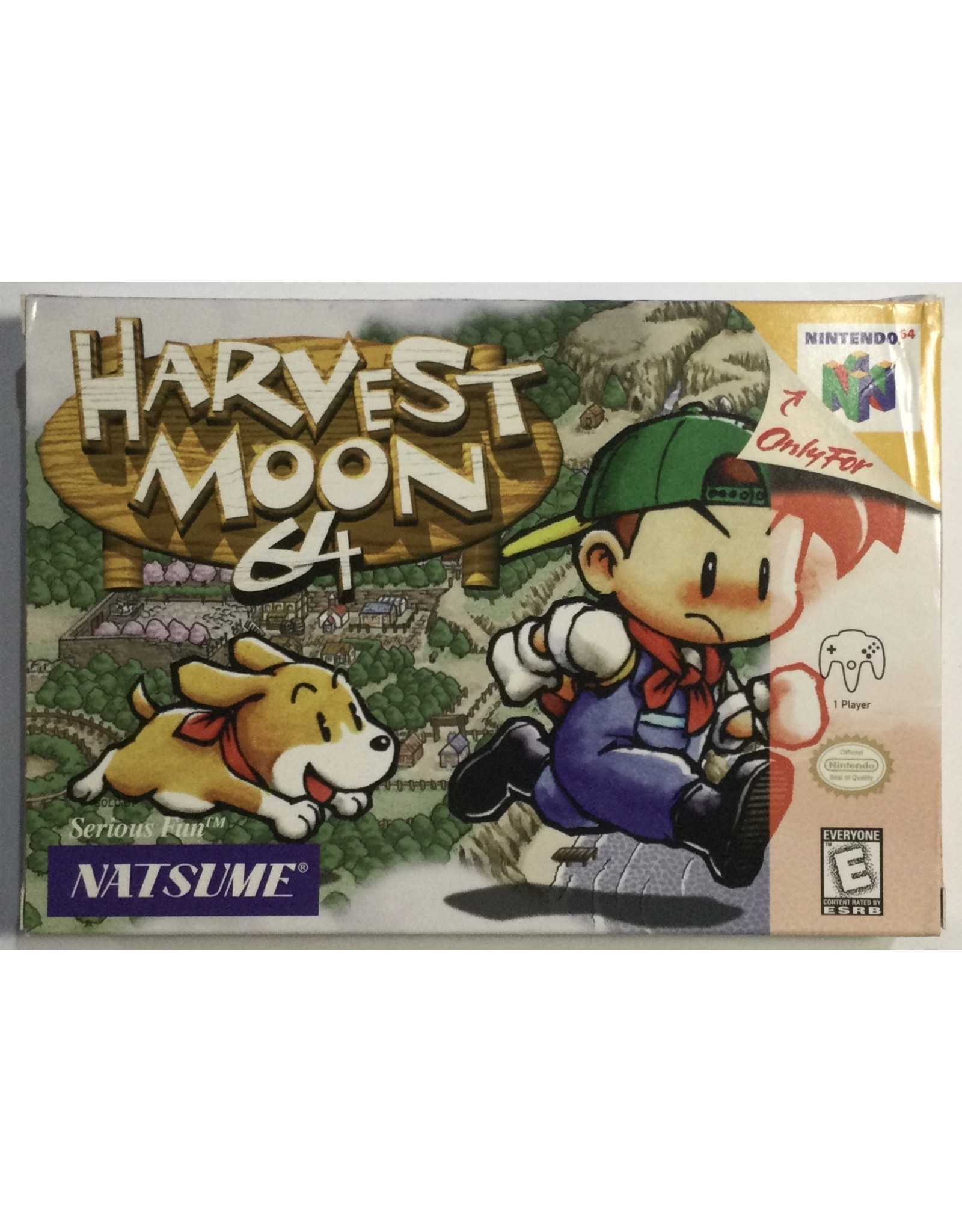 NATSUME Harvest Moon 64 for Nintendo 64 (N64) - CIB